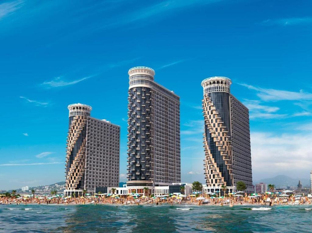 Apartment In Orbi Sea Tower For Rent Batumi Exterior foto